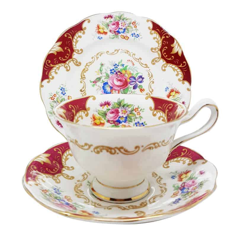 Royal Albert Canterbury Trio Clyde on 4th Antiques Collectables